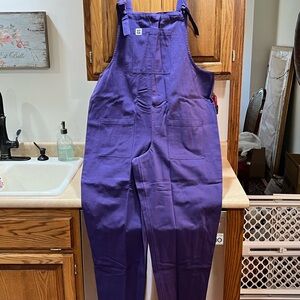 Lucy & Yak Women’s Original Dungaree Organic Cotton Bib Overall, NWT!!